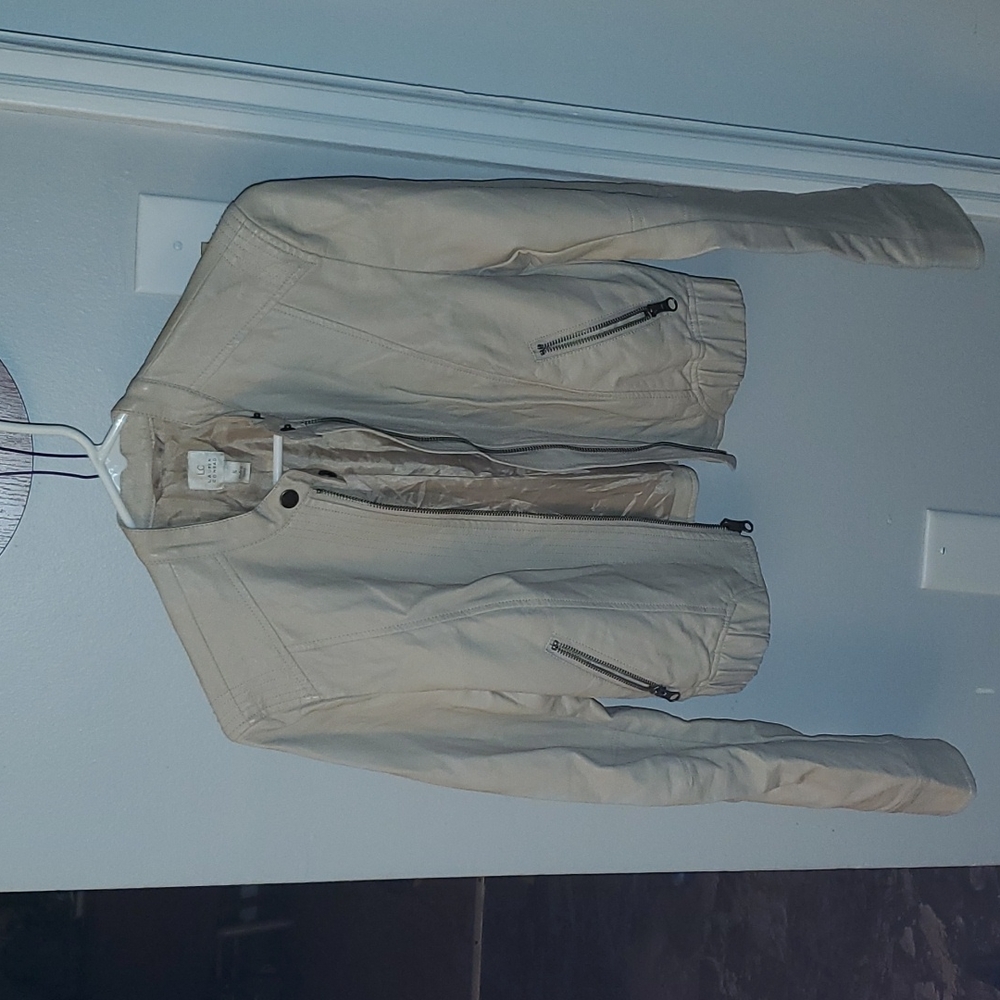 Lauren Conrad faux leather jacket